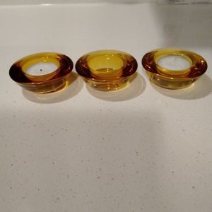 Crate and Barrel tealight candle